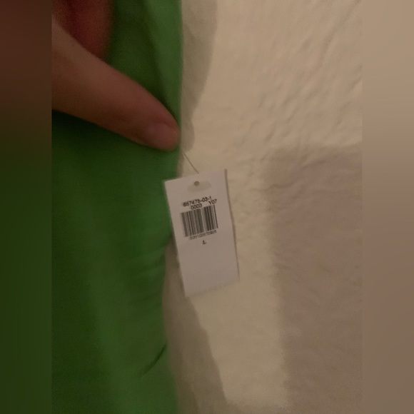 NWT • old navy • fit & flare tie strap mini dress • linen blend • large … - Picture 5 of 6